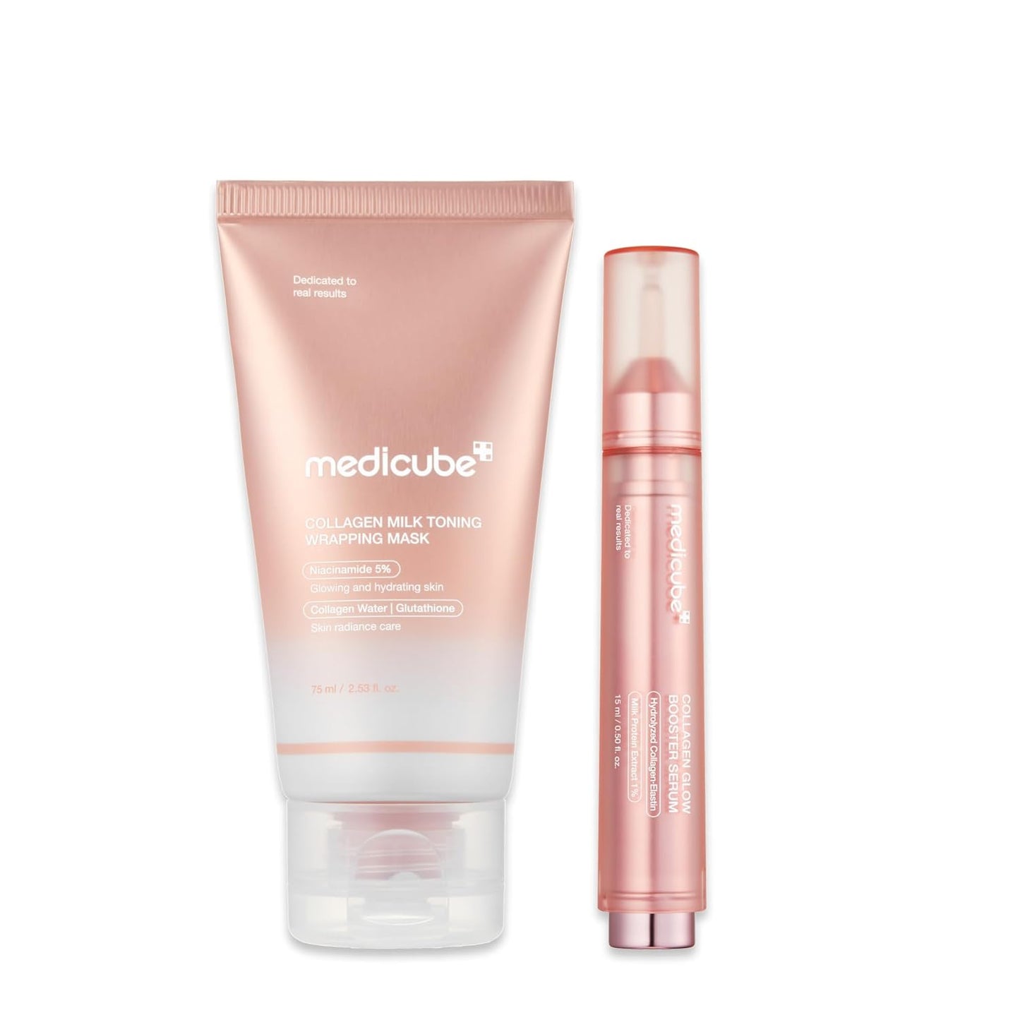 Medicube Milky Collagen Double Glow Lock Duo