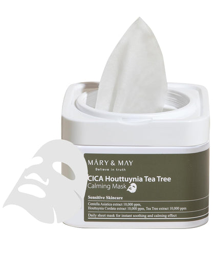 Mary&May CICA Houttuynia Tea Tree Calming Mask