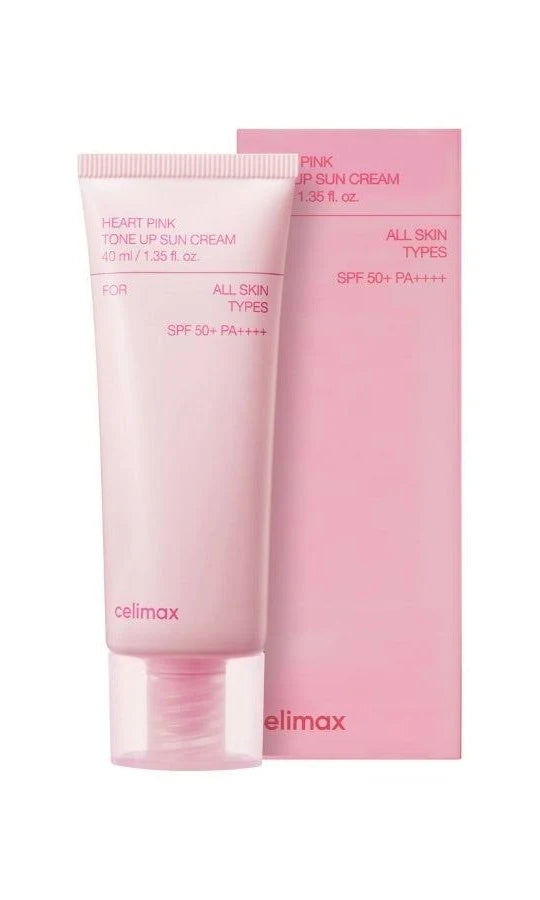 [Celimax]  Heart Pink Tone Up Sun Cream SPF50+ PA++++ (40ml)