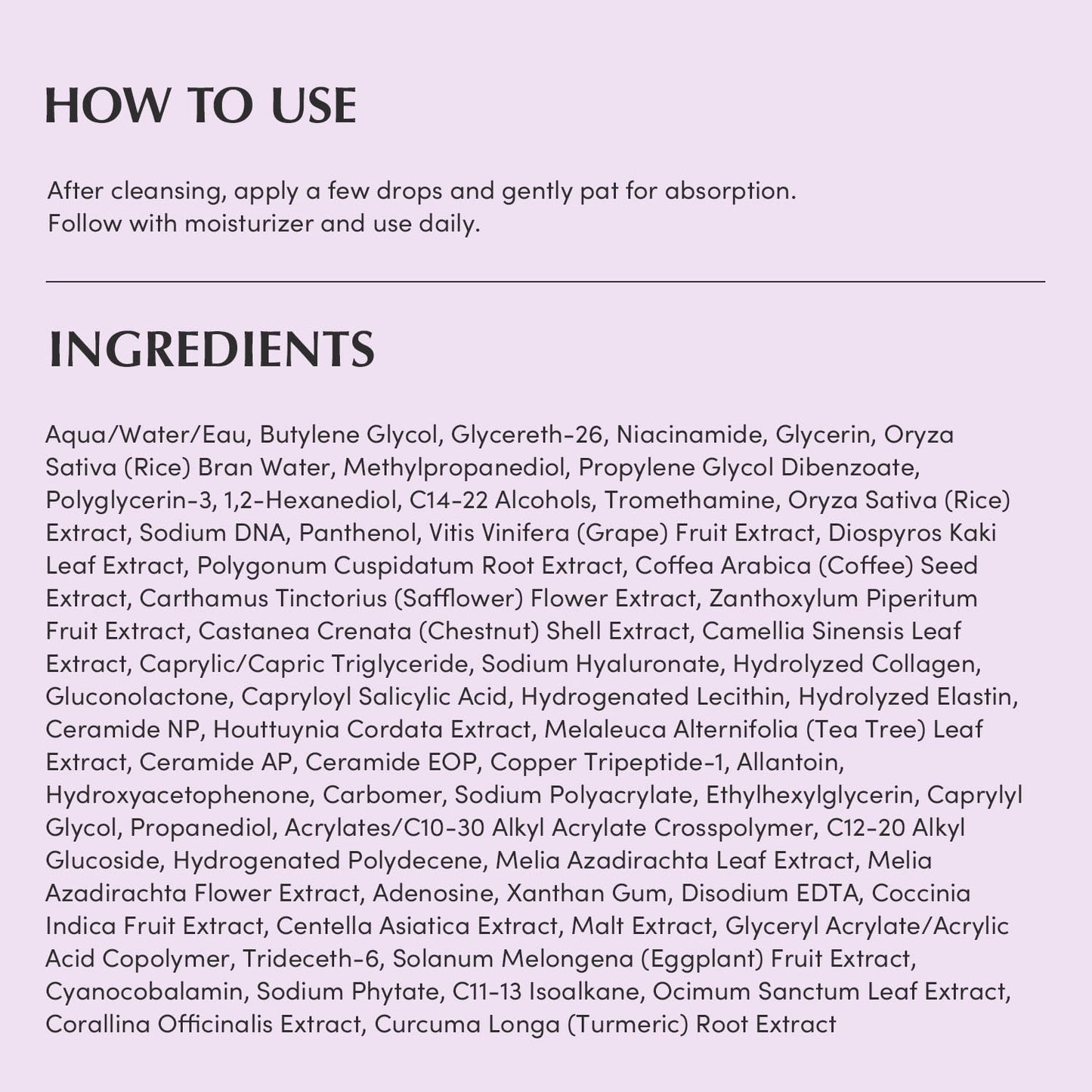 [EQQUALBERRY] Purple PDRN Pore Minimizing Serum