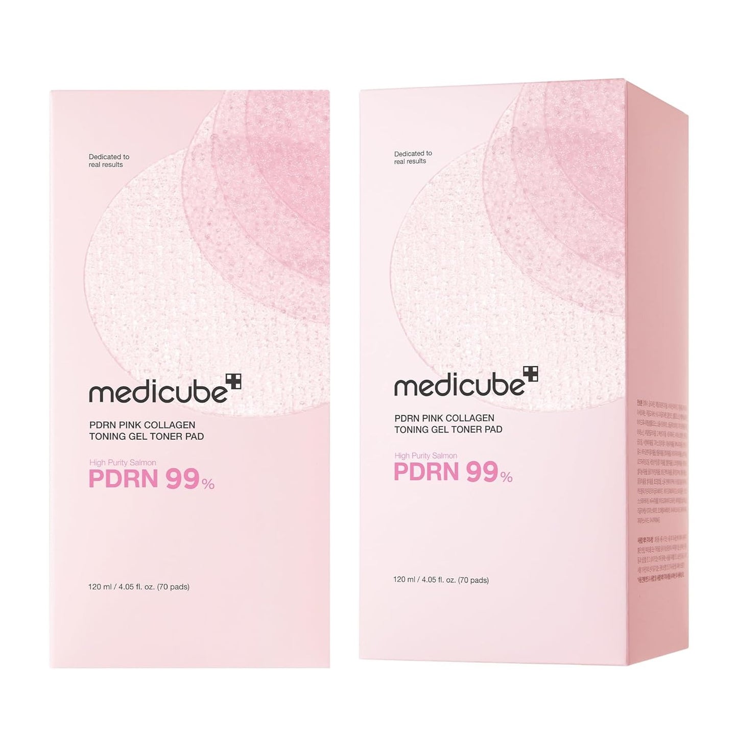 Medicube PDRN Pink Collagen Toning Gel Toner Pad - 70 pads