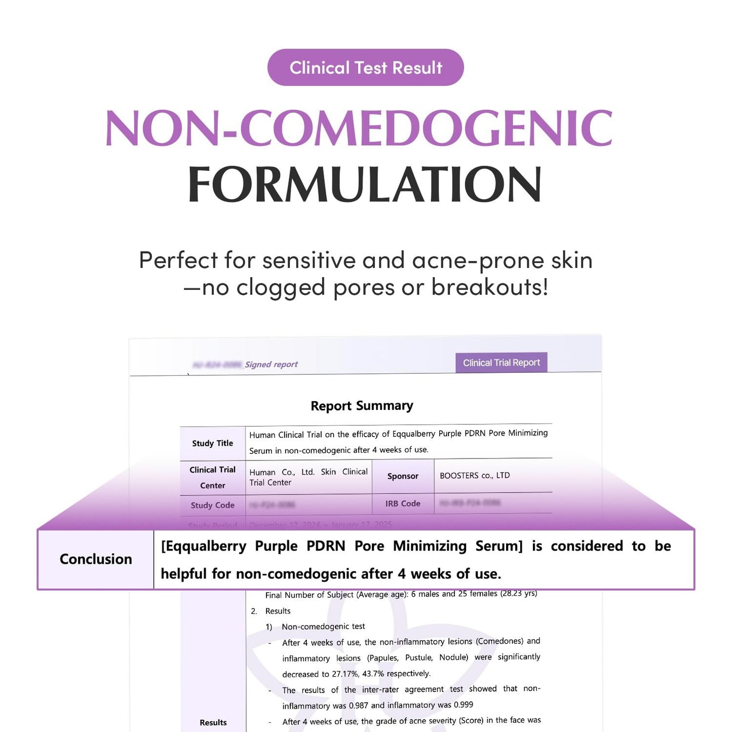 [EQQUALBERRY] Purple PDRN Pore Minimizing Serum