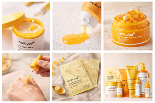 Medicube Kojic Acid Turmeric skincare ultimate set
