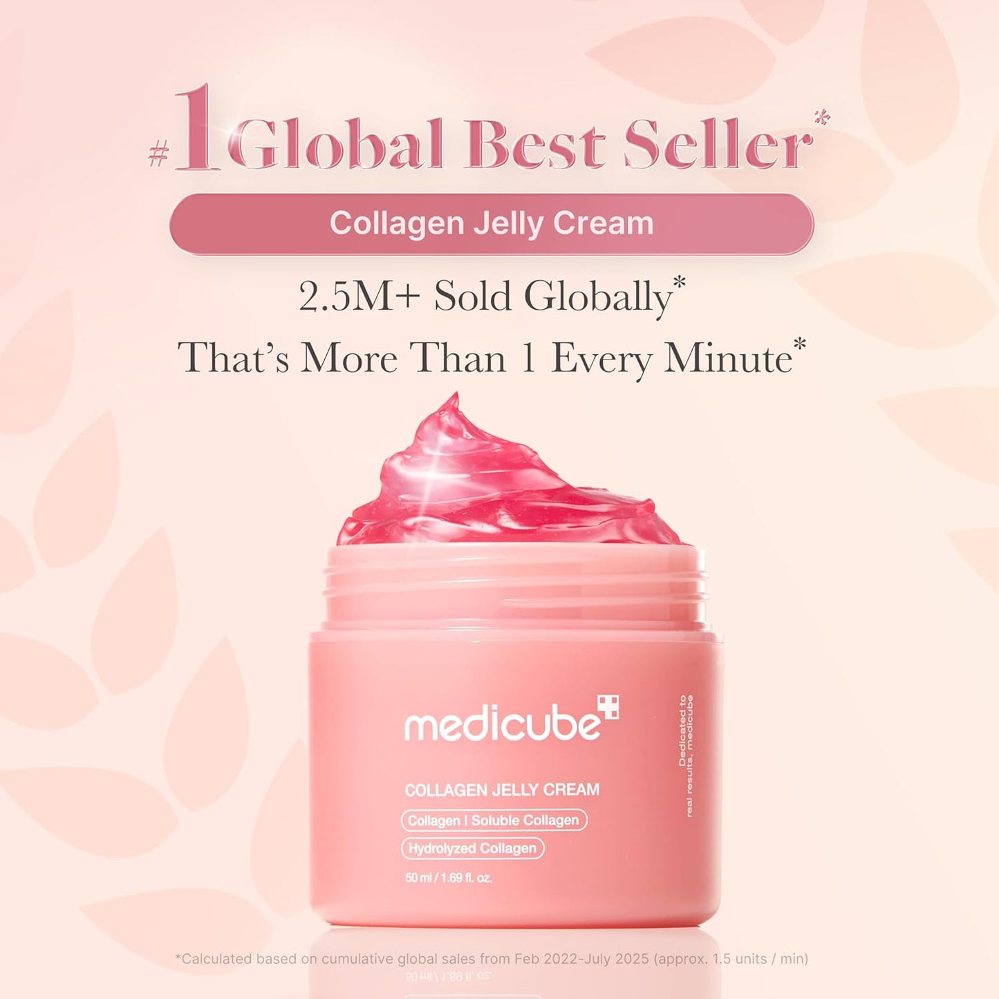 Medicube Jelly Cream Duo: Hyaluronic Acid and Collagen Jelly Cream - 50ml