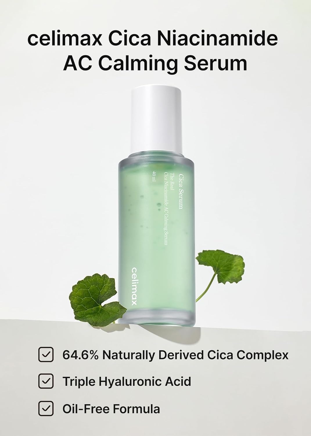 [celimax] The Real Cica Niacinamide AC Calming Serum