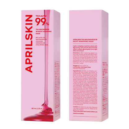 APRILSKIN TXA Niacinamide 99 Overnight Wrapping Mask - 80ml