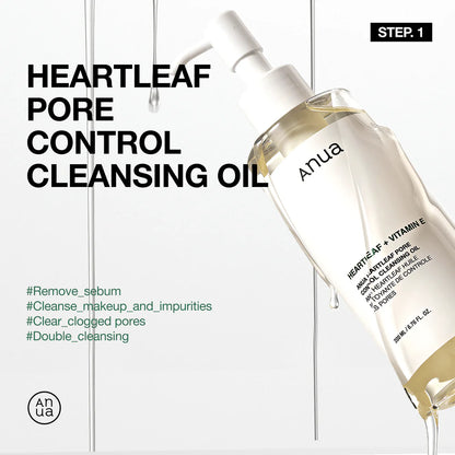 [Anua] 5-step Korean Skincare Set