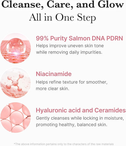 MEDICUBE - PDRN Pink Niacinamide Whip Cleanser – Gentle Brightening Foam | 120 g