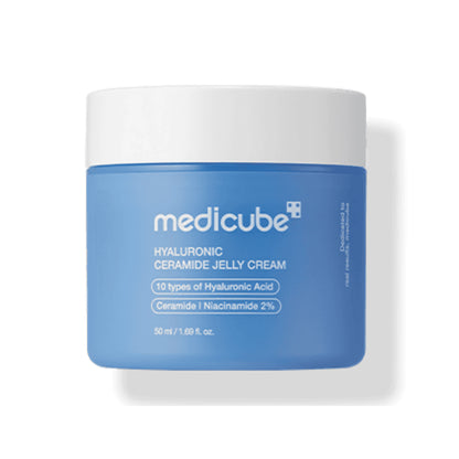 MEDICUBE Hyaluronic Ceramide Jelly Cream – Hydrate & Fortify Gel Barrier - 50 ml