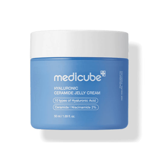 MEDICUBE Hyaluronic Ceramide Jelly Cream – Hydrate & Fortify Gel Barrier - 50 ml