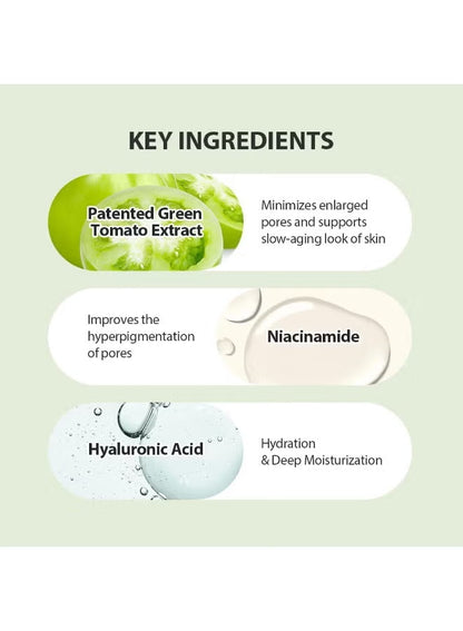 SUNGBOON EDITOR Green Tomato Pore Zero Ampoule+ 40ml