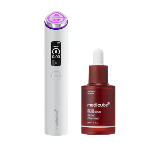 Medicube Age-Defying Duo: NAD Serum + Booster Pro X2 White