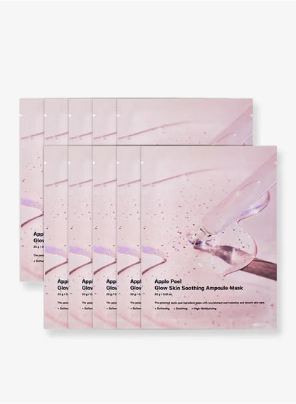 SUNGBOON EDITOR Apple Peel Glow Skin Soothing Ampoule Mask (23ml x 10 Sheets)