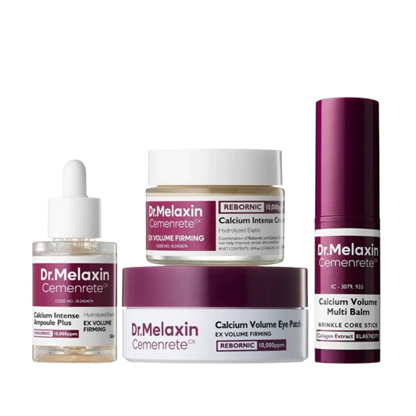 Dr. Melaxin Cemenrete Calcium Eyecare Routine
