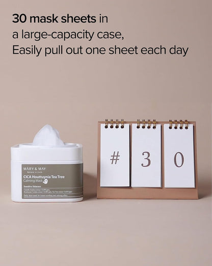 Mary&May CICA Houttuynia Tea Tree Calming Mask