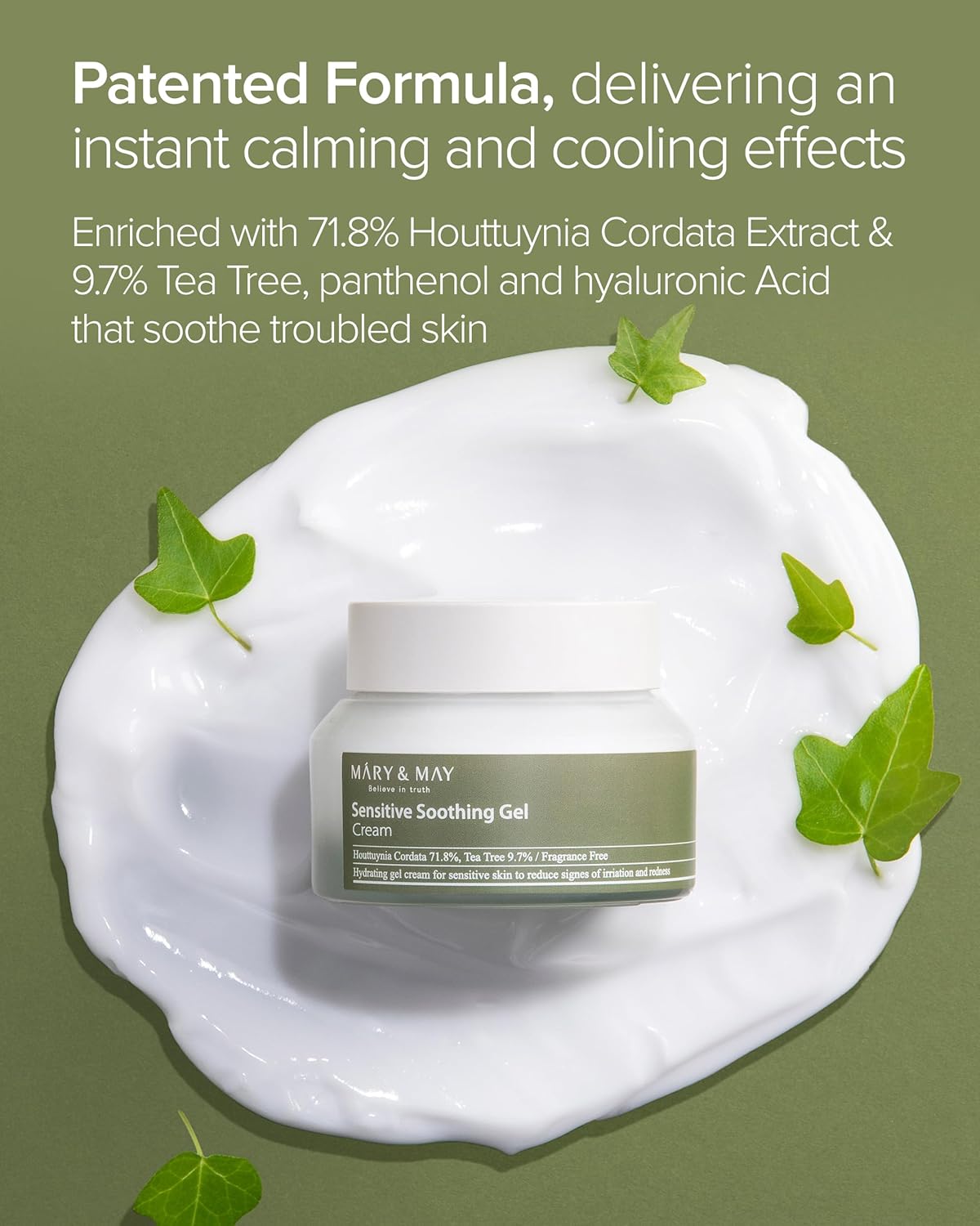 Mary&May Sensitive Soothing Gel Cream - 70g
