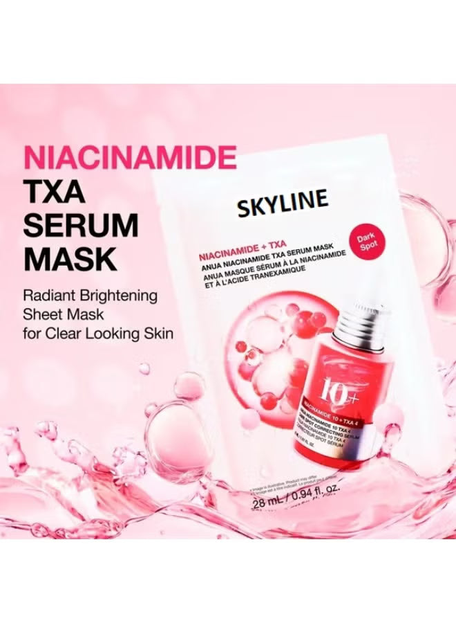 Anua Niacinamide TXA Serum Mask (28ml × 1 Sheet)