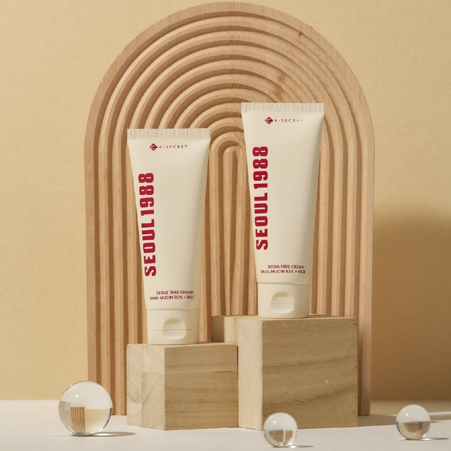 K-SECRET SEOUL 1988 Cream : Snail Mucin 93% + Rice