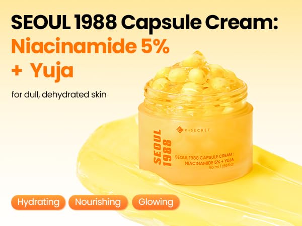 K-SECRET SEOUL 1988 Niacinamide Capsule Cream