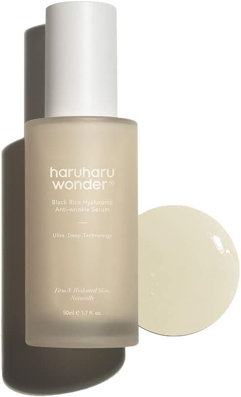 Haruharu WONDER Black Rice Hyaluronic Anti-Wrinkle Serum 1.6 fl oz (50 ml)