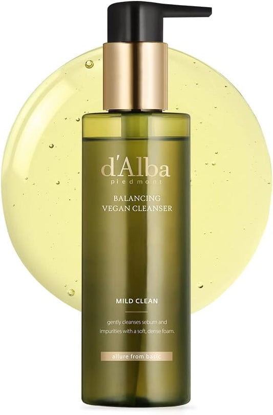 d'Alba Piedmont Italian White Truffle Mild Skin Balancing Vegan Cleanser