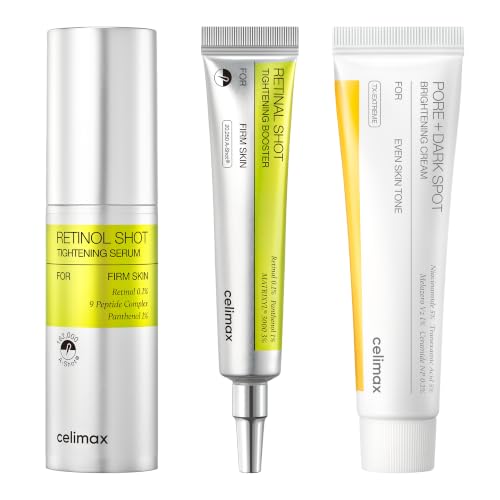 Celimax Retinal Booster +Pore Dark Spot Cream + Retinol Serum