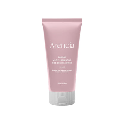 ARENCIA Salicylic Acid, Green Tea + LHA Deep Pore Rice Cake Cleanser – Deep Pore Cleansing, Acne Face Wash, Blackhead Remover, 5.07 fl oz