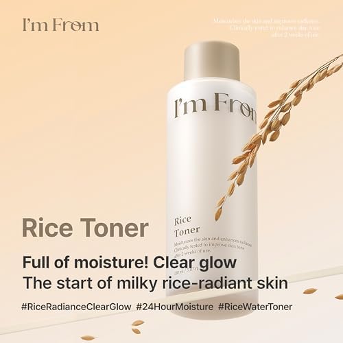 I’m From Rice Glow Skin Duo (Rice Toner 150ml + Rice Cream 50ml)