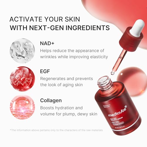Medicube Age-Defying Duo: NAD Serum + Booster Pro X2 White