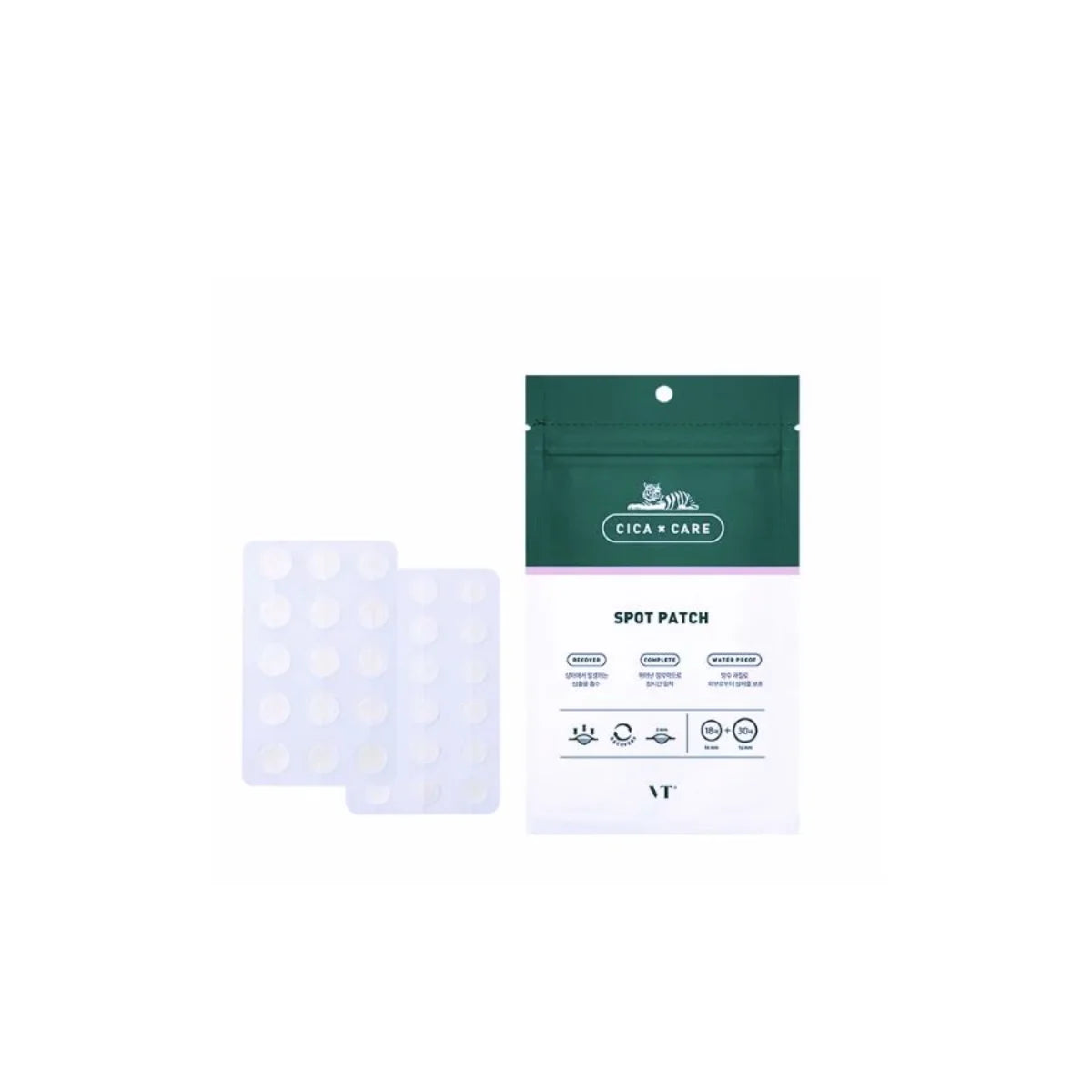 [VT COSMETICS] CICA Spot Patch – Hydrogel Acne Patches