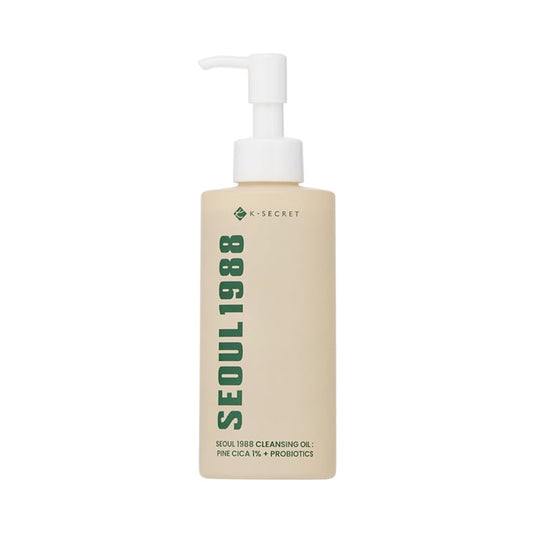 K-SECRET Seoul 1988 Cleansing Oil – Pine Cica 1% + Probiotics | 200ml