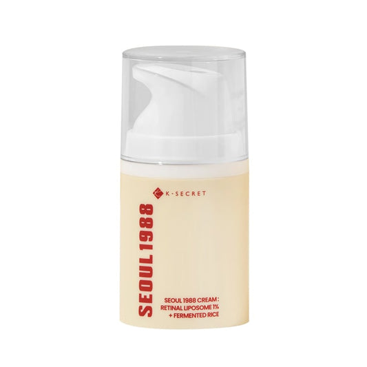 K-SECRET Seoul 1988 Retinal Liposome 1% + Fermented Rice Extract Face Cream | 50ml