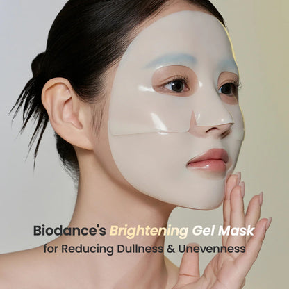 [BIODANCE] Yellow Radiant Vita Niacinamide Real Deep Mask - 4ea/8ea/12ea/16ea