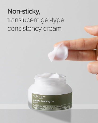 Mary&May Sensitive Soothing Gel Cream - 70g
