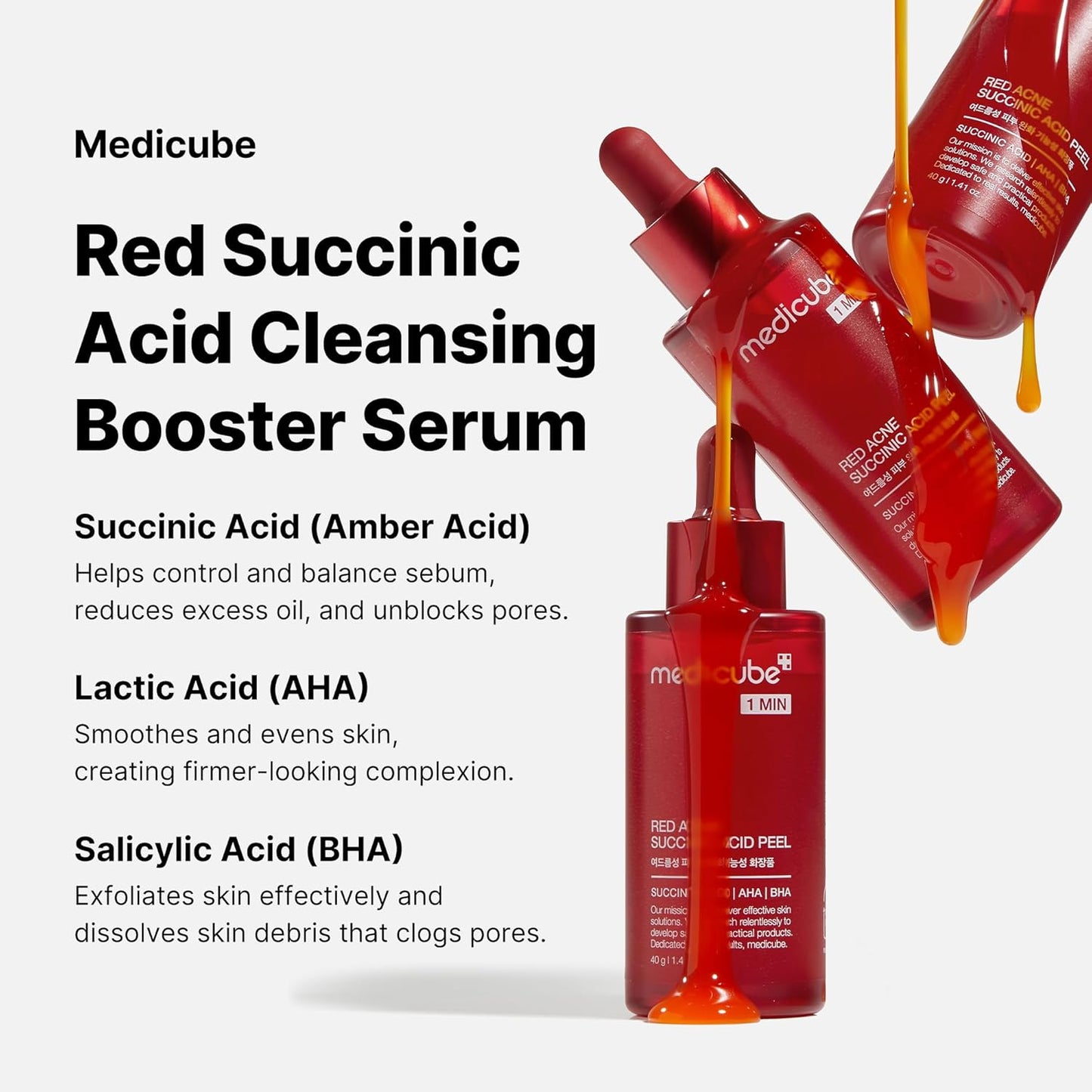 Medicube Red Acne Succinic Acid Peel - 40g