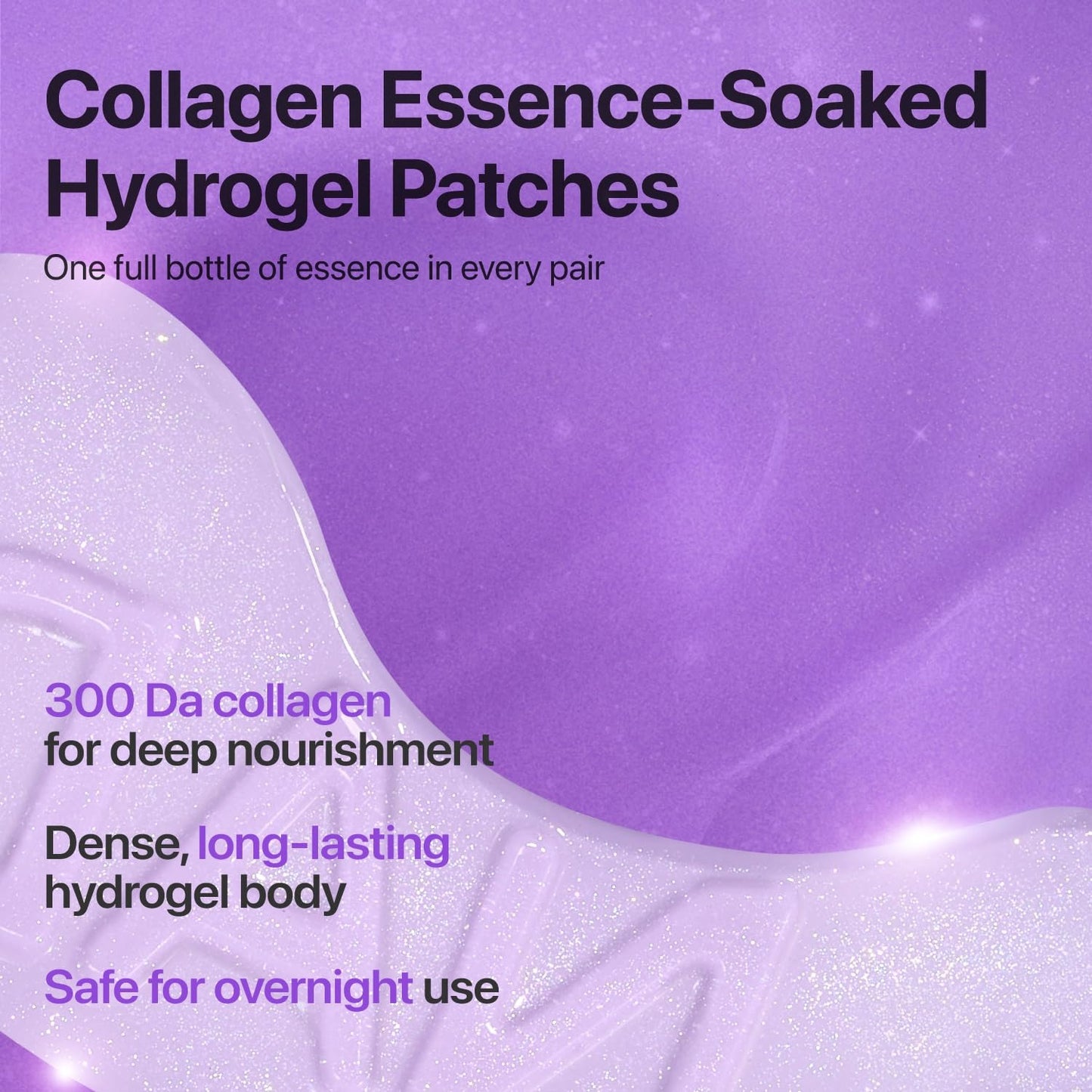 Numbuzin No.9 NAD Under Eye Patches – Revive & Depuff Eye Glow - 5 Pairs