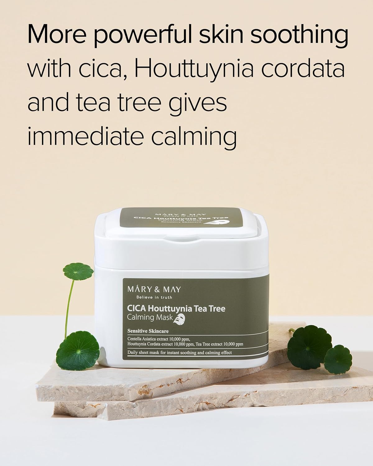Mary&May CICA Houttuynia Tea Tree Calming Mask