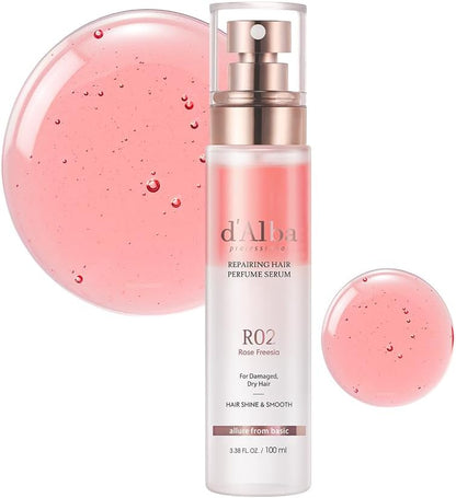 d'Alba Piedmont Italian White Travel Professional Hair Repair Aromatic Serum 100ML