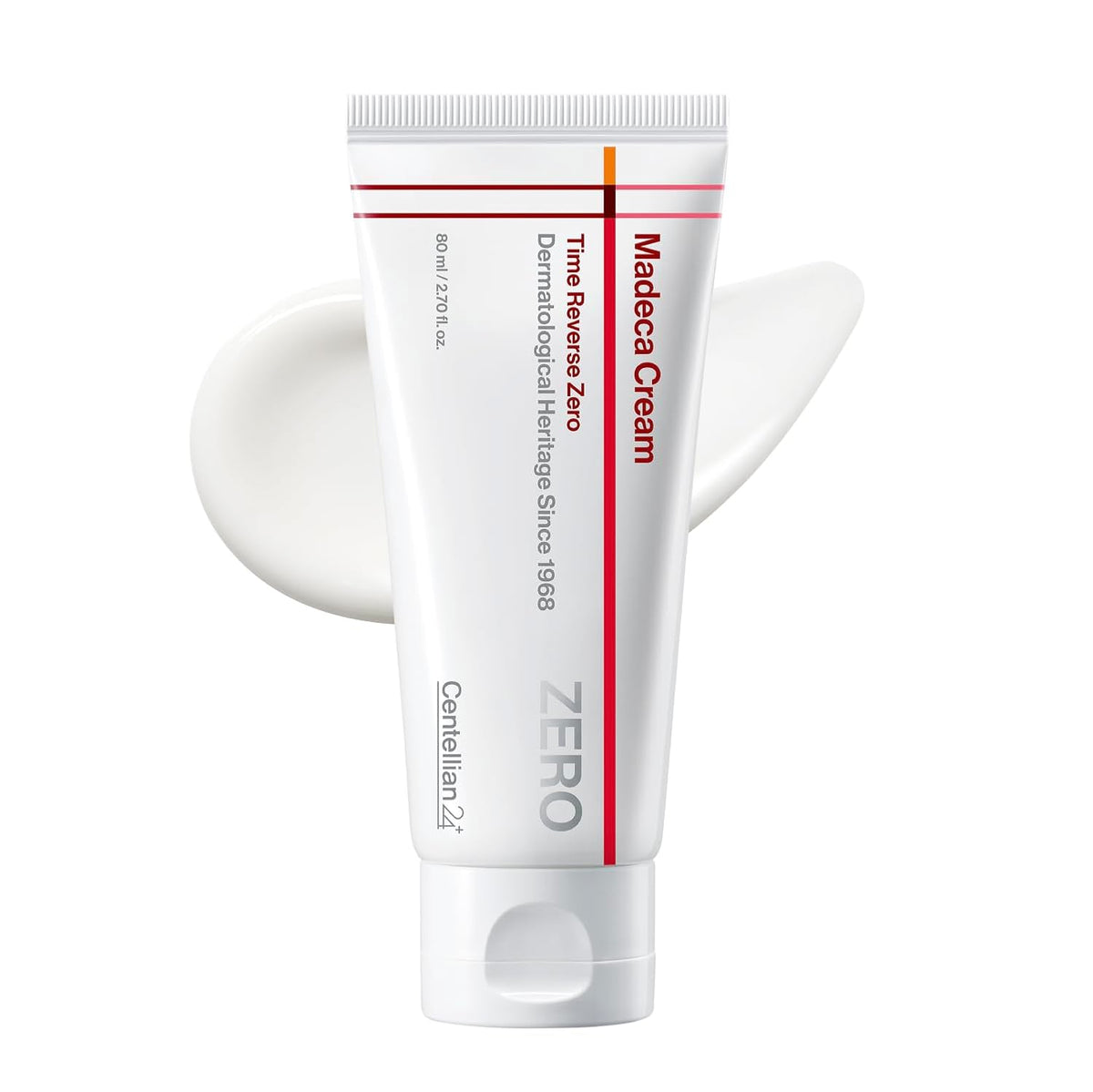 CENTELLIAN 24 Madeca Cream Time Reverse Zero - Anti-Aging Face Moisturizer, Korean Face Cream with Centella Asiatica & TECA, Firming, Wrinkle Care, Barrier Repair for Sensitive & Oily Skin, 2.70 fl oz