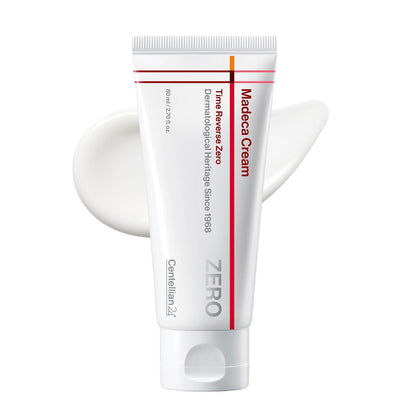CENTELLIAN 24 Madeca Cream Time Reverse Zero - Anti-Aging Face Moisturizer, Korean Face Cream with Centella Asiatica & TECA, Firming, Wrinkle Care, Barrier Repair for Sensitive & Oily Skin, 2.70 fl oz