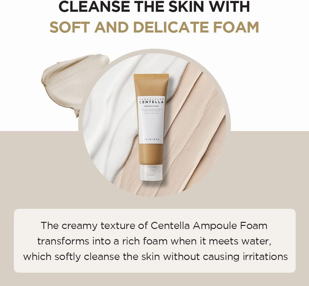 [SKIN1004] Madagascar Centella Ampoule Foam – Gentle Deep Cleansing Foam | 125ml