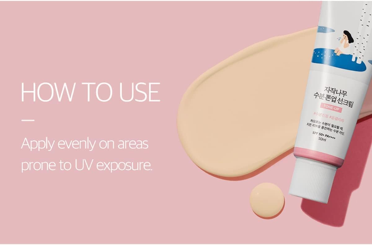 Round Lab Birch Juice Moisturizing Tone-Up Sunscreen SPF50+ / PA++++ (50ml)