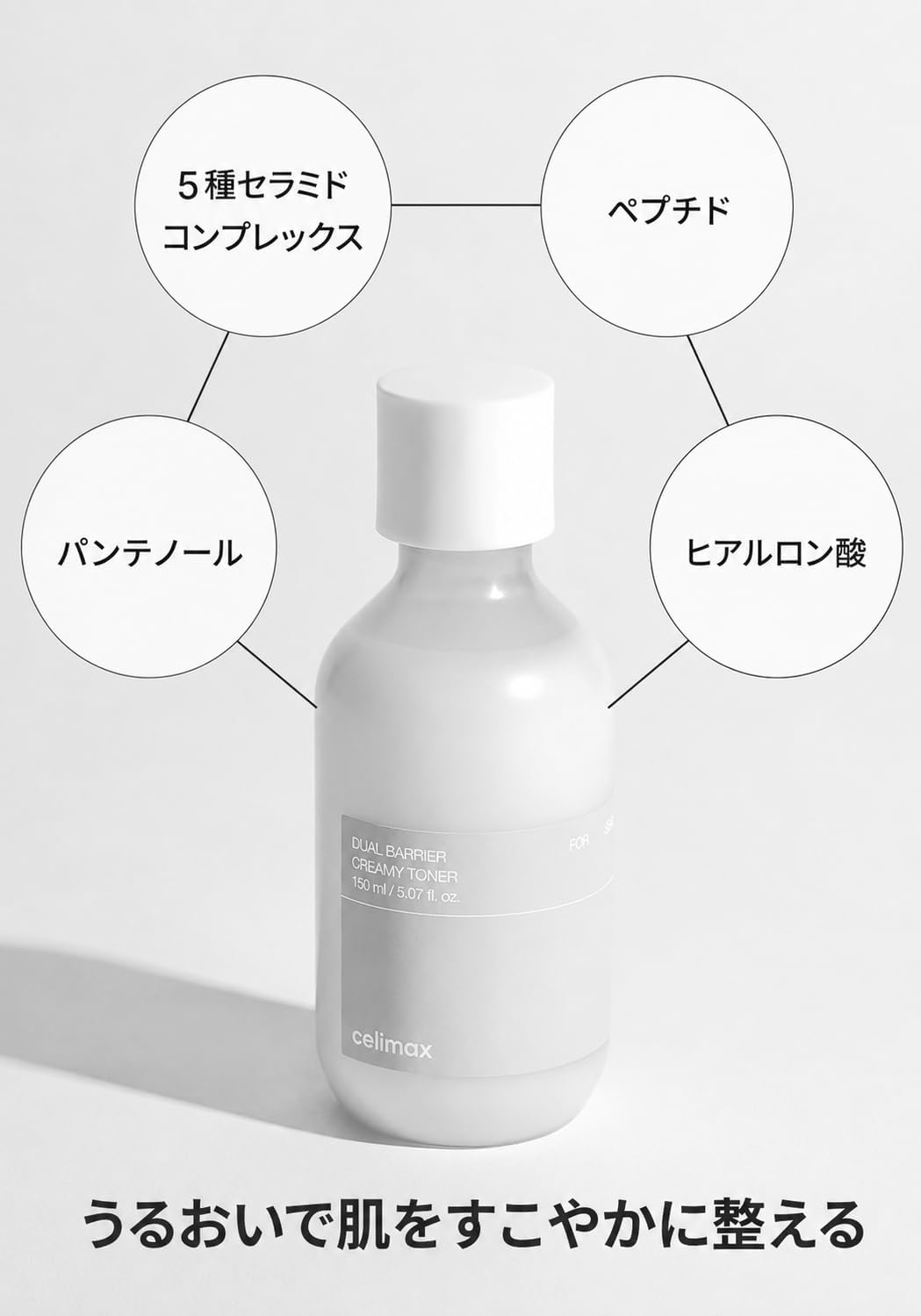 Celimax Dual Barrier Creamy Toner + Dual Barrier Skin Wearable Cream