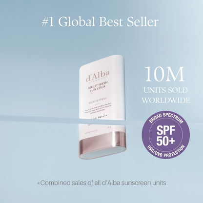 d’Alba Air Fit Fresh Sunscreen Stick SPF50+ (20g)