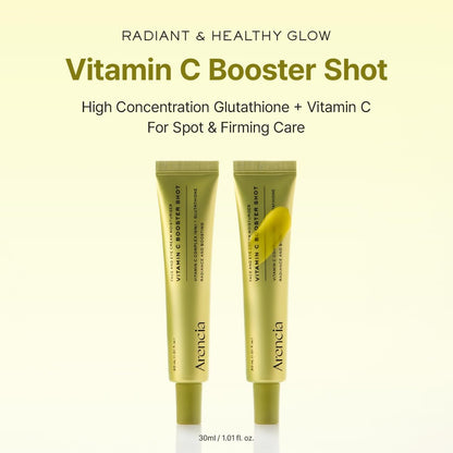 Arencia Vitamin C Booster Shot Serum (Pack of 2) – 30ml / 1.01 fl oz each 🍊✨