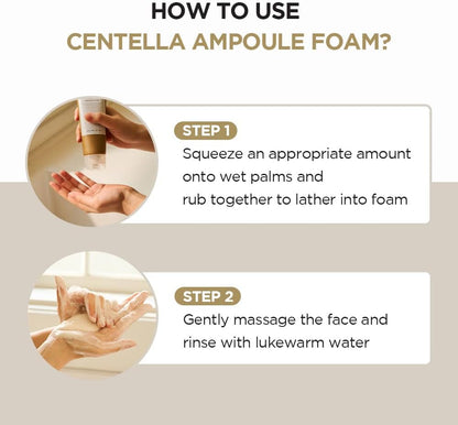 [SKIN1004] Madagascar Centella Ampoule Foam – Gentle Deep Cleansing Foam | 125ml