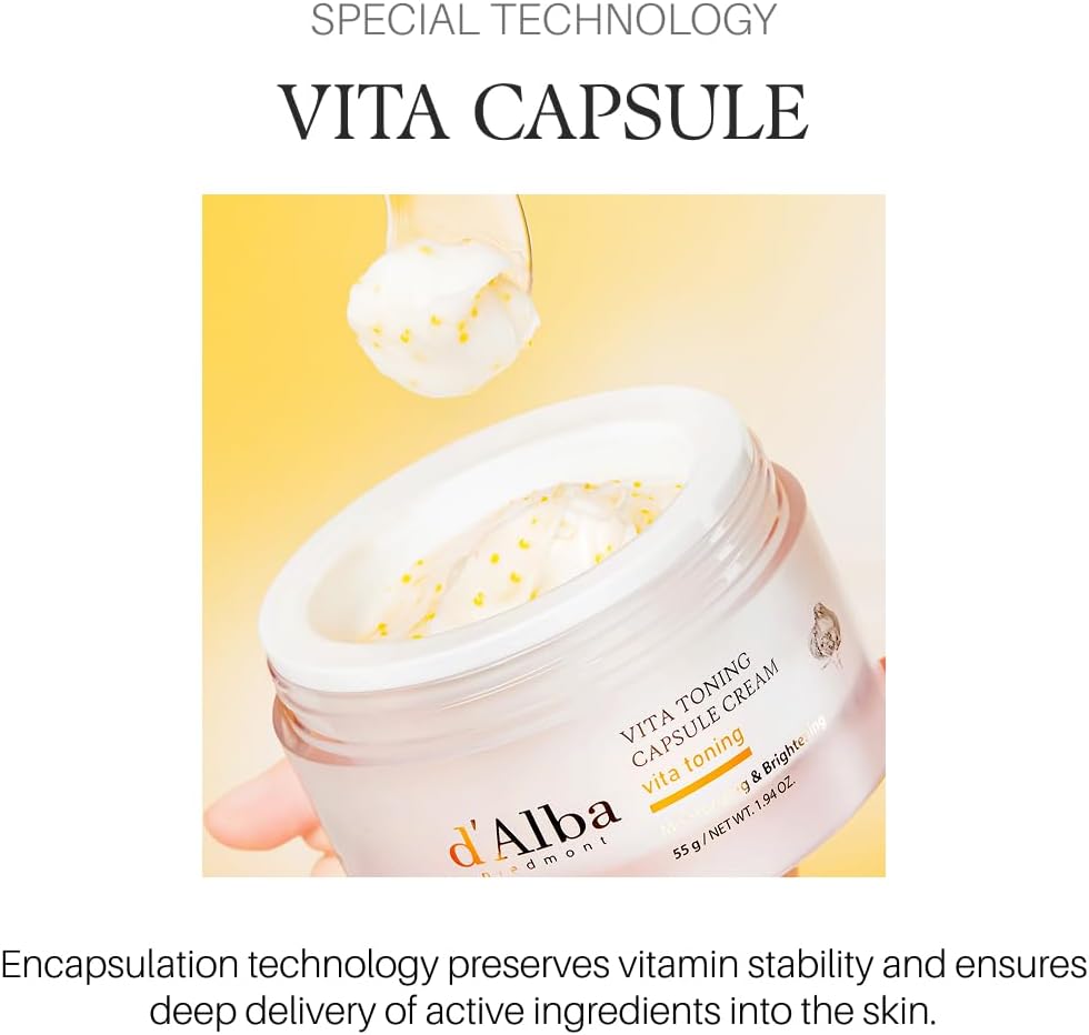 d’Alba Vita Toning Capsule Cream (55g)