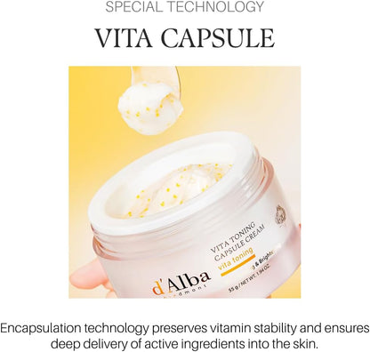 d’Alba Vita Toning Capsule Cream (55g)