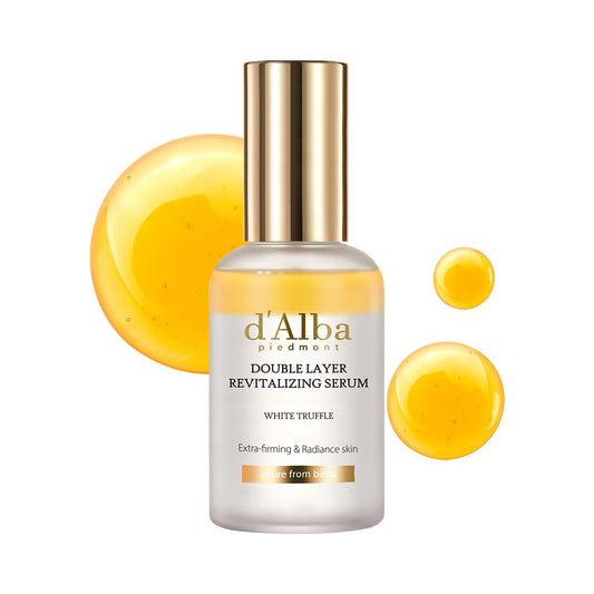 d'alba Piedmont Italian White Truffle Double Layer Revitalizing Serum