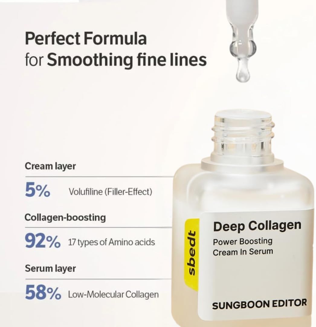Sungboon Editor Deep Collagen Power Boosting Cream In Serum 40ml